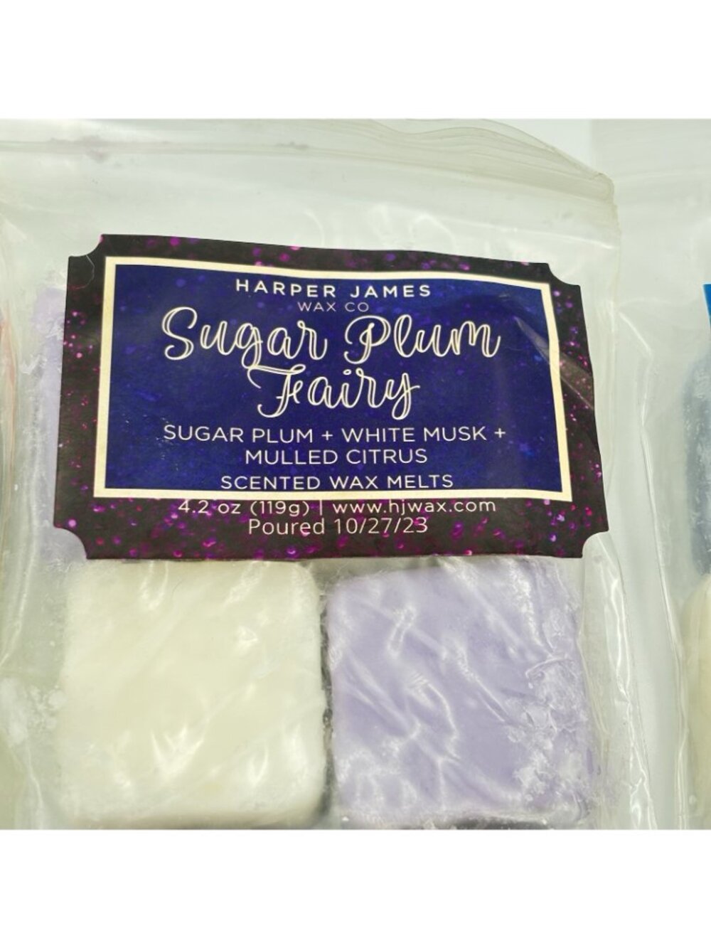 Harper James Vendor Wax Melts Three 4.2 oz Packs Winter Christmas Scents Cubes - Picture 4 of 14
